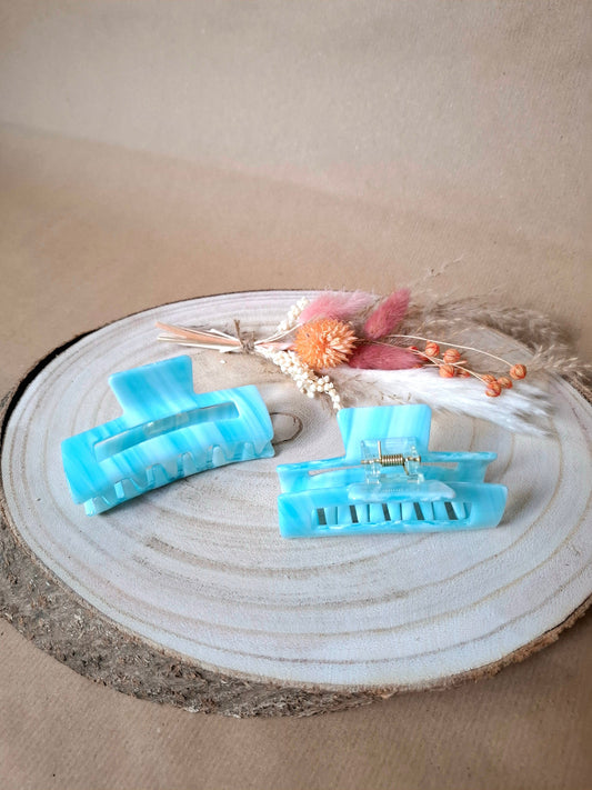 Haarspange 8,5cm Haarspange mama, myself & I Blau