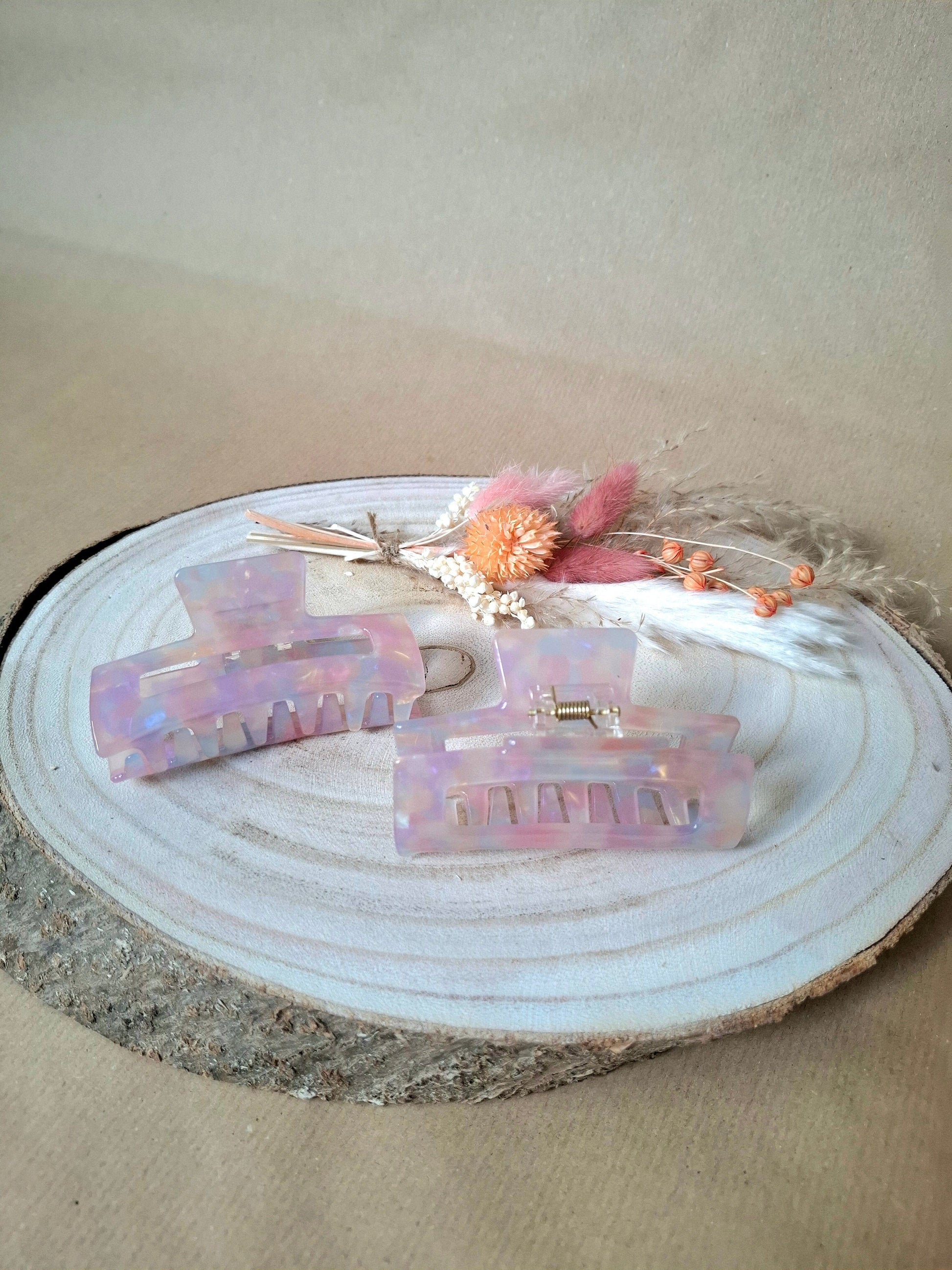 Haarspange 8,5cm Haarspange mama, myself & I Rosa 