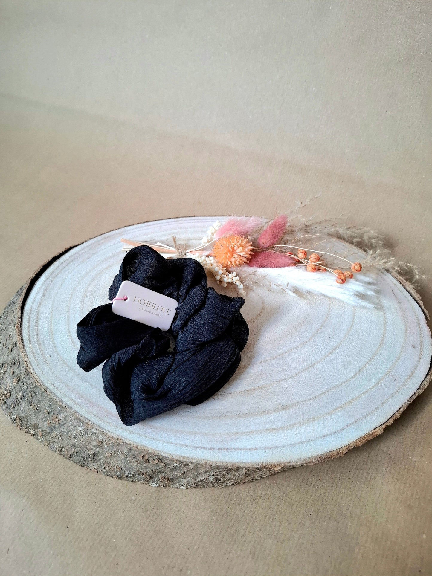 Simple Scrunchie mama, myself & I Schwarz 