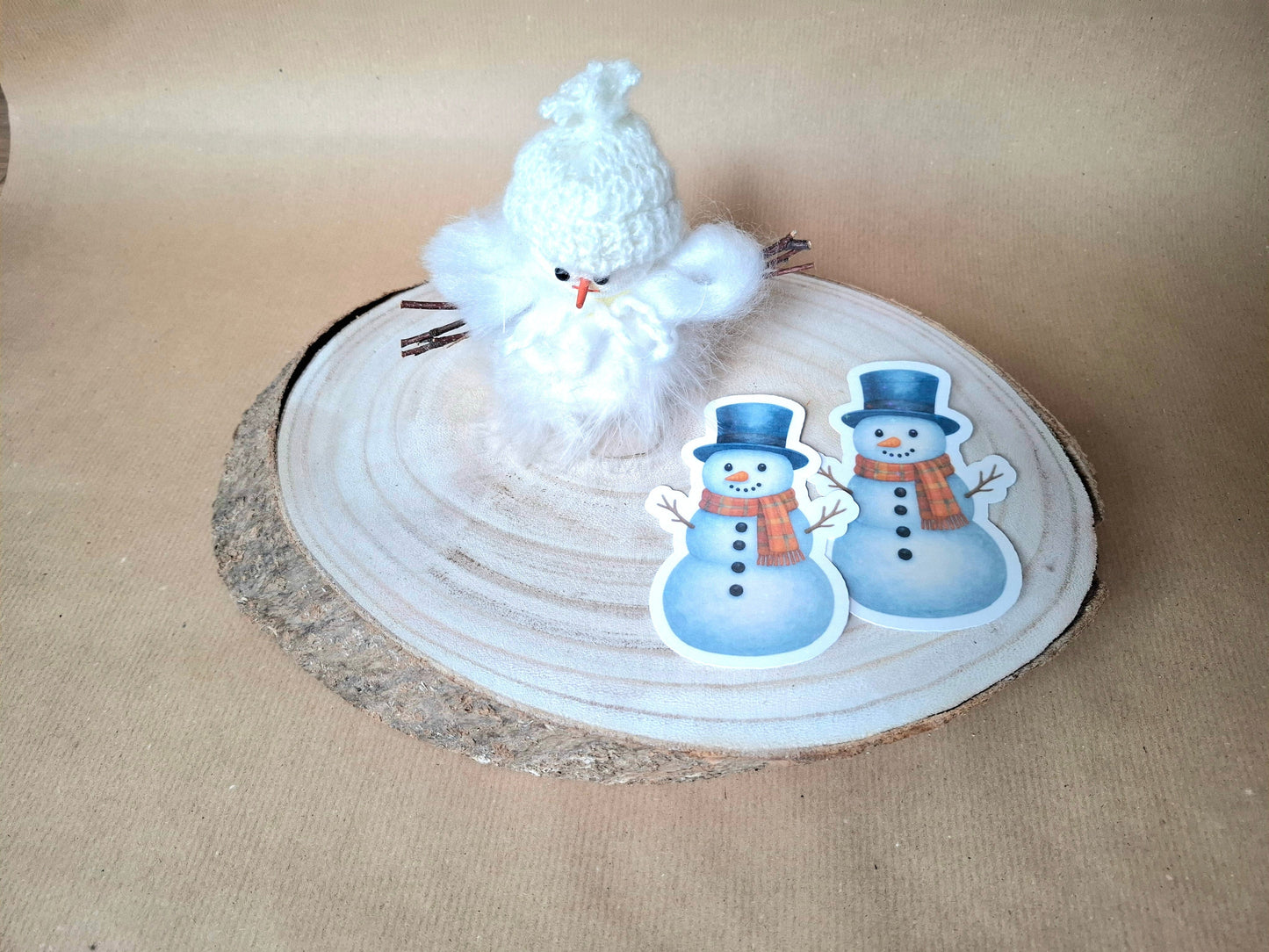 Lesezeichen Motiv mama, myself & I Schneemann 