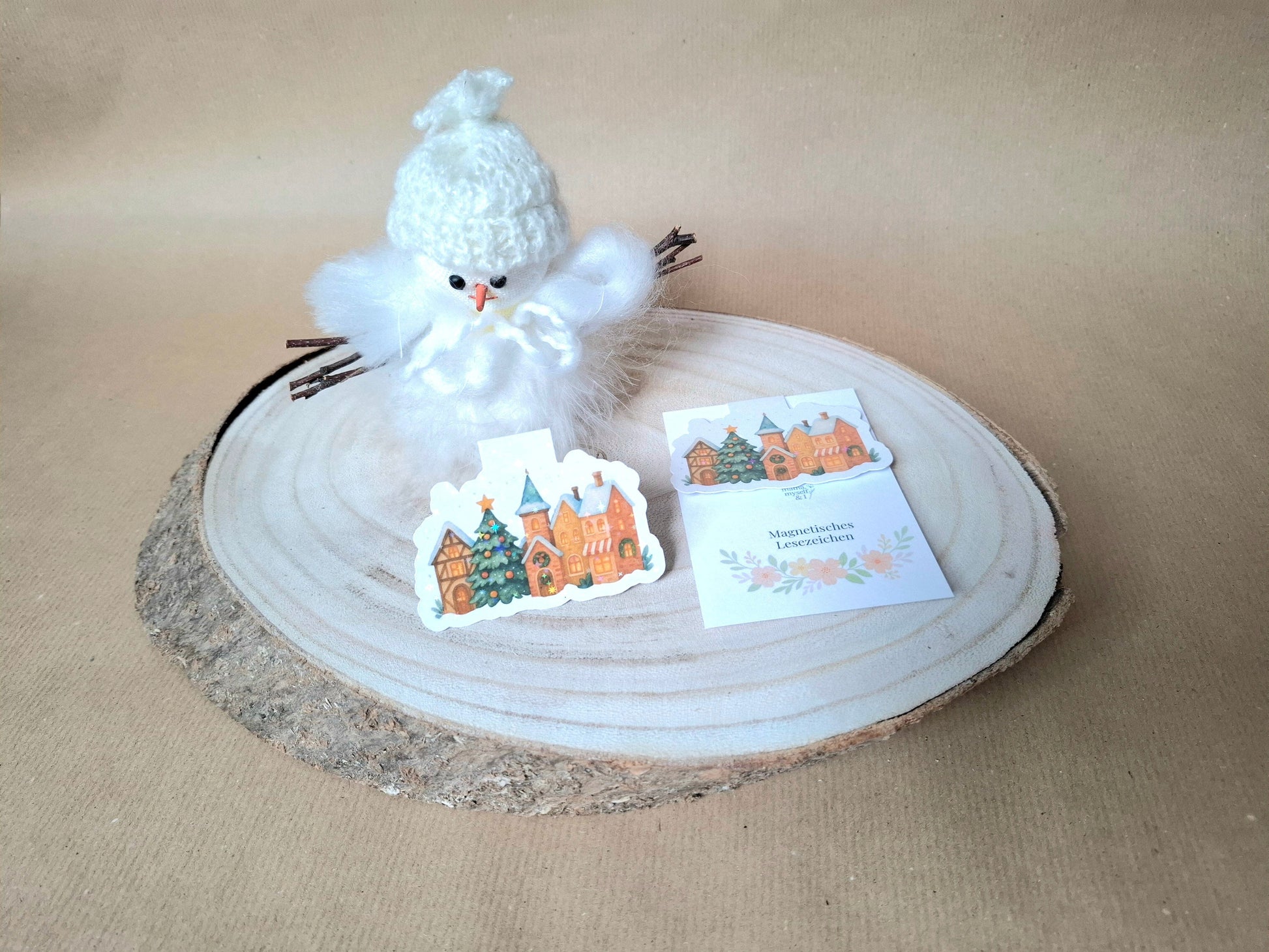 Magnetische Lesezeichen mama, myself & I Weihnachtsdorf 