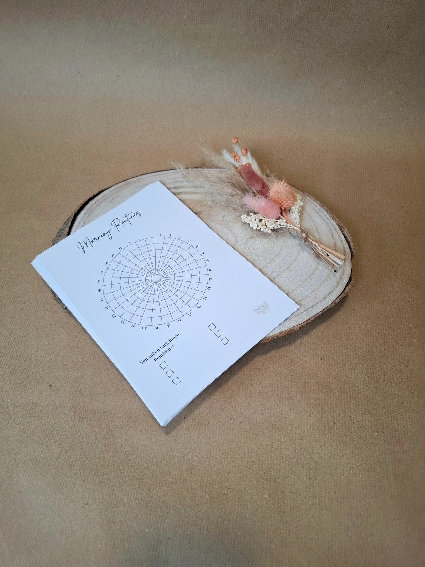 Selfcare Tracker Collection, A5, 26 verschiedene Tracker, Morning routines