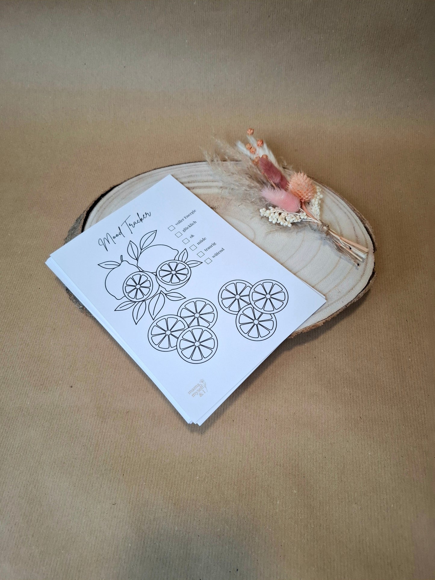 Selfcare Tracker Collection, A5, 26 verschiedene Tracker, Mood Tracker