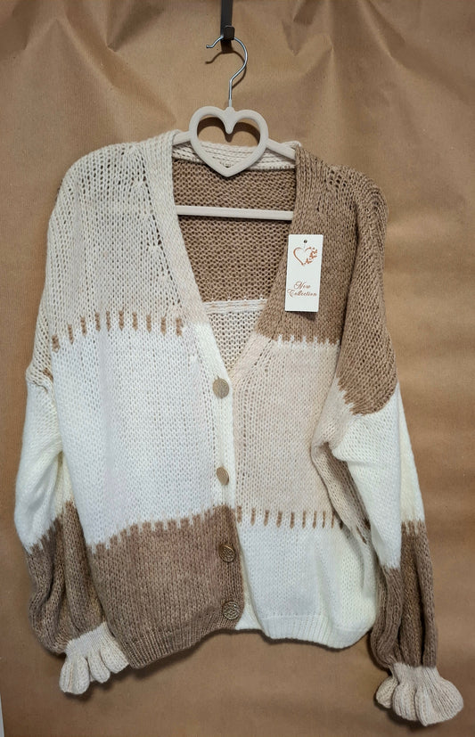 Stickjacke mit Knöpfen, mama, myself & I